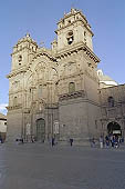 Cusco, Plaza de Armas church of the Society of Jesus   Compania de Jesus 